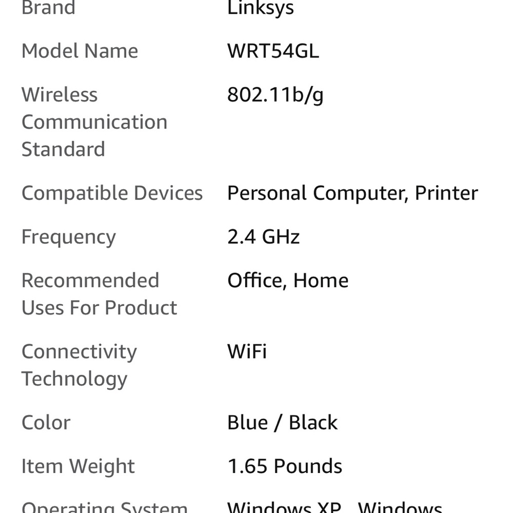 Linksys Router - Picture 12 of 12